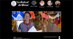 Desktop Screenshot of bistrot-de-meme.com