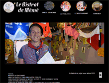 Tablet Screenshot of bistrot-de-meme.com